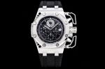 Audemars Piguet Factory AP Royal Oak Survivo Silver Steel Case diameter 44mm Watch